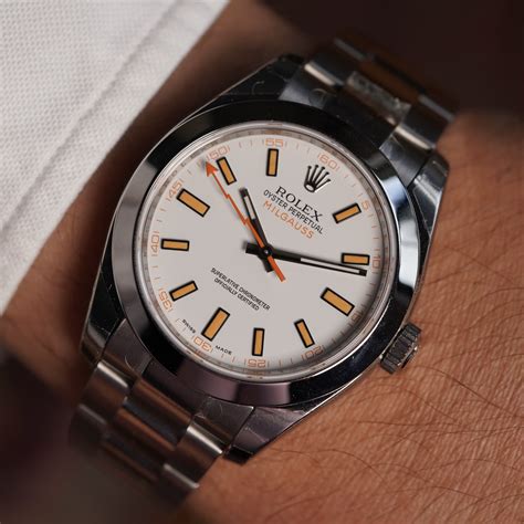 rolex miglauss vintage|rolex milgauss price chart.